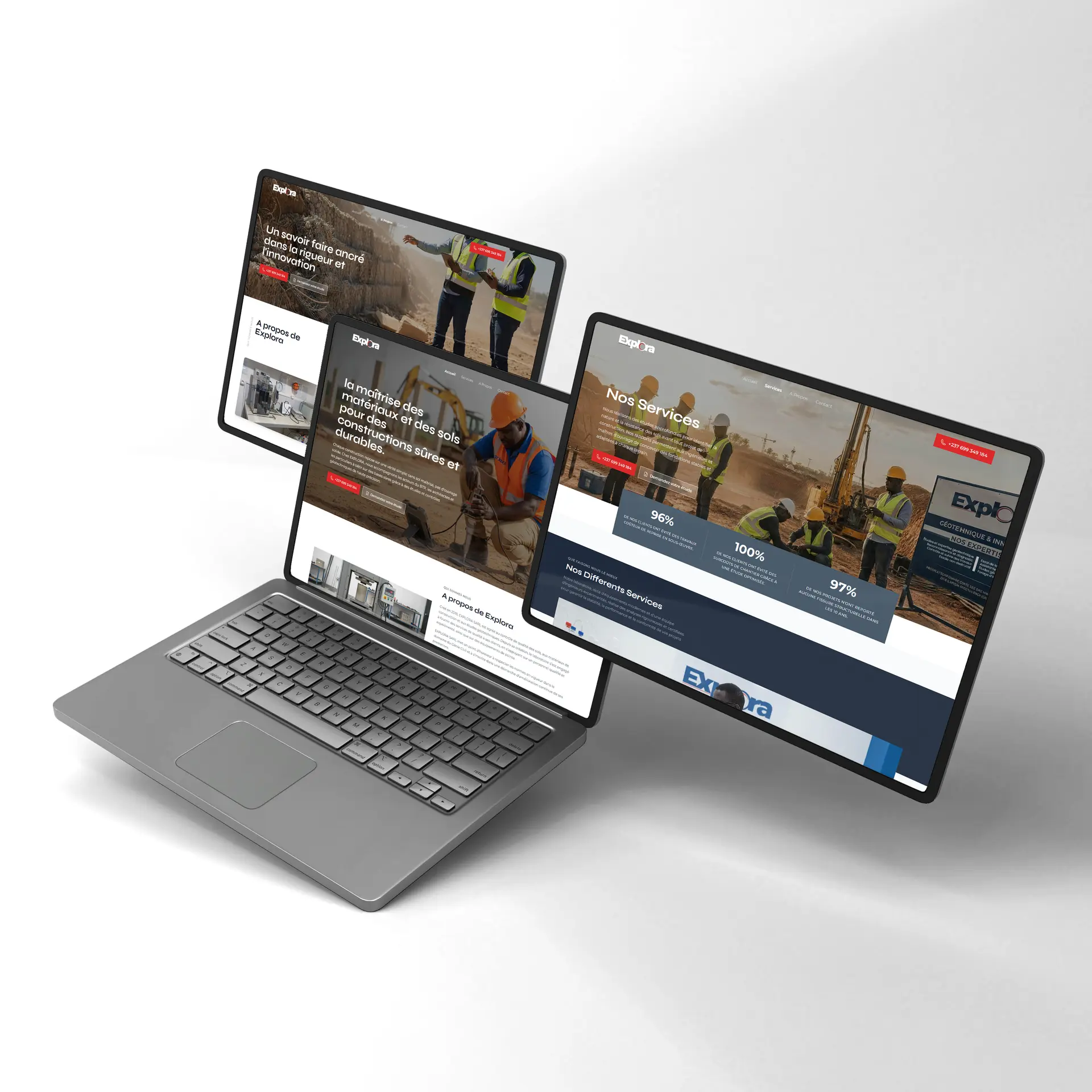 Image site web de Explora Sarl